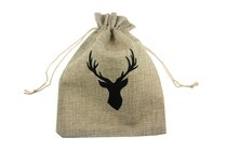 Jute zakjes kerst