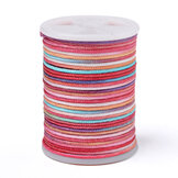 Polyester koord 1.5 mm dikte kleurverloop