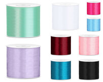 Satijn lint 75 mm breed - 25 meter