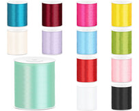 Satijn lint 100 mm breed - 5 meter