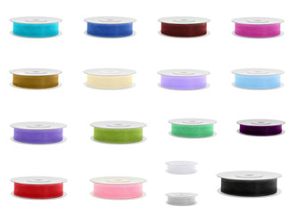 Organza lint 1 cm breed