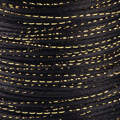 Satijn koord 2 mm goud draad 5 meter