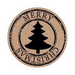 Kerst stickers sluitzegels
