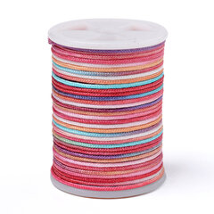 Polyester koord 1.5 mm dikte kleurverloop