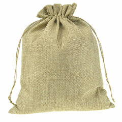 Jute look zakjes