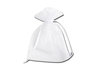 Organza zakjes 5 x 7 cm wit