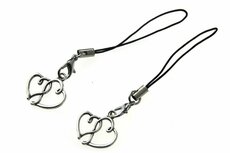 Gelukshanger hartjes bedel