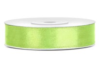 Satijn lint 12 mm pistache