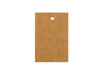 Label kraft 4 x 6 cm 10 stuks