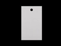 Label wit 3 x 6 cm 10 stuks