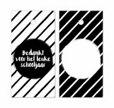 Label bedankt voor het leuke schooljaar.&nbsp;