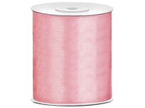 Satijn lint 100 mm breed oud roze