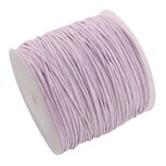 Katoen waxkoord 1 mm lavendel