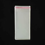 Cellofaan zakjes 6 x 14 cm 10 stuks