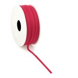 Katoen look lint rood 3 mm breed