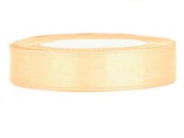 Satijn lint 1 cm zalm
