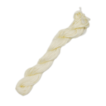 Nylon koord geweven 2 mm warm ivoor