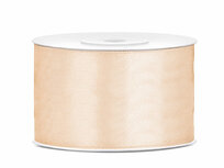 Satijn lint 38 mm breed camel 2 meter