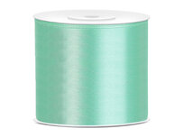 Satijn lint 75 mm mint