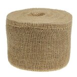 Jute lint naturel 15 cm breed per meter