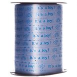 Krullint licht blauw it&#039;s a boy