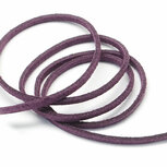 Suede koord 3 mm paars