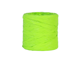 Raffia lime groen