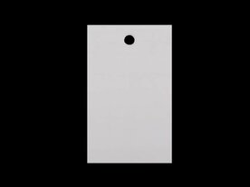Label wit 3 x 6 cm 10 stuks