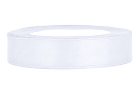 Satijn lint 2 cm breed Wit
