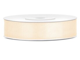 Satijn lint 12 mm licht zalm