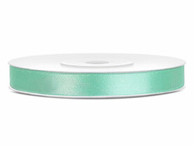 Satijn lint 6 mm mint 6 meter