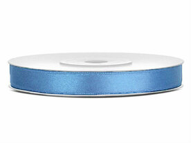 Satijn lint 6 mm vintage blauw 6 meter