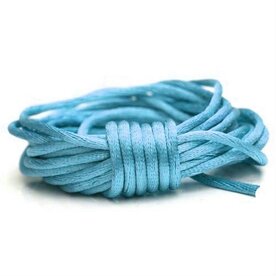 Satijn koord 1.5 mm licht blauw