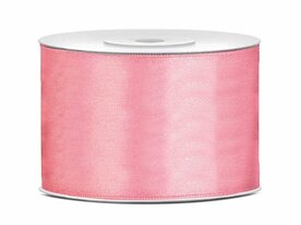 Satijn lint 50 mm oud roze 2 meter 