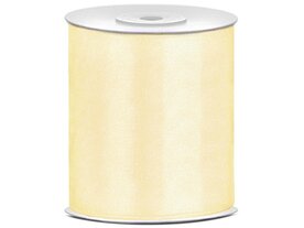 Satijn-lint-10-cm-breed-ivoor