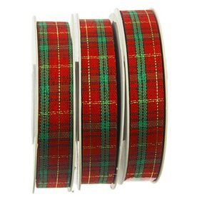 gesneden lint rood groen, geblokt kerstlint 12mm, goud metallic ruit lint, tweekleurig blokjes lint smal, goedkooplint 25 yard.