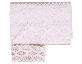 Katoen kant wit 7 cm breed kopen (5 yard)
