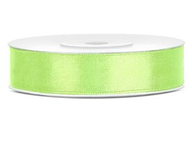 Satijn lint 12 mm breed pistache goedkooplint.nl