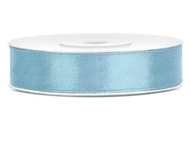 Satijn lint 12 mm Licht blauw