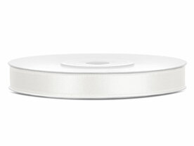Satijn lint 6 mm Ivoor 