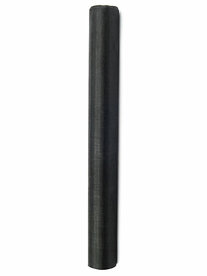 Organza op rol 36 cm breed zwart