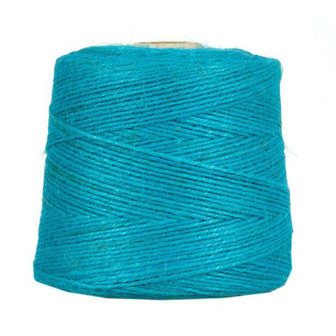 Jute touw aqua 3 mm dik 10 meter 