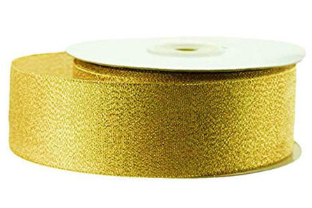 Lint goud metallic 4 cm 