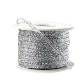 Lint Zilver Metallic 3 mm 