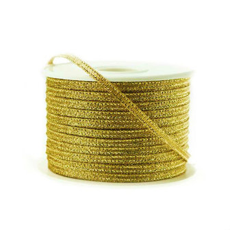 Lint goud Metallic 3 mm 