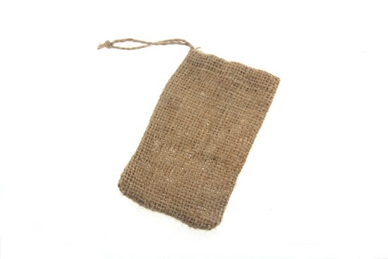 Jute zakje 7 x 11 cm 