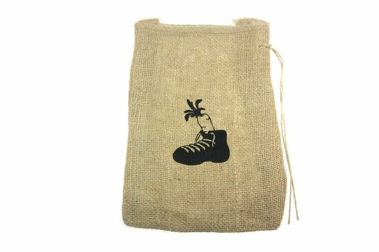 Jute zakjes schoen 10 x 15 cm