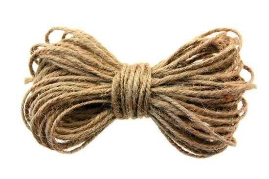 Jute touw naturel 2 mm dikte 10 meter