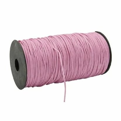 Waxkoord 1.5 mm roze