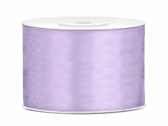 Satijn lint 50 mm lavendel 2 meter 